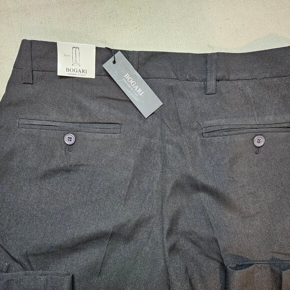 Bogari Men's Dark Gray Dress Pants - Size 31/31 - Picture 5 of 5